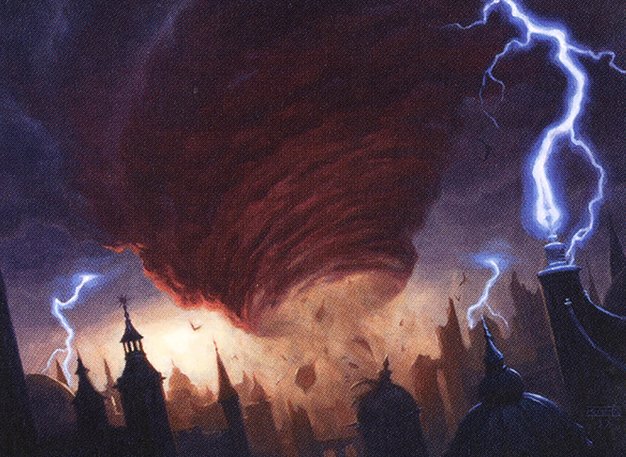 Fenda Ciclônica | Arte de Chris Rahn